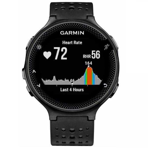 Спортивные часы Garmin Forerunner 235 черно-серые