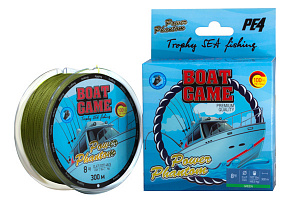 Шнур Power Phantom Boat (300м, green #5 0,36мм, 33.1кг)