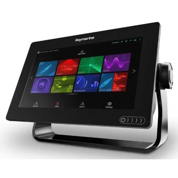 Эхолот-картплоттер Raymarine AXIOM 9 RV с датчиком CPT-100DVS