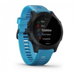 Спортивные часы Garmin Forerunner 945, GPS, Wi-Fi, EMEA, Bundle, Blue (010-02063-11)