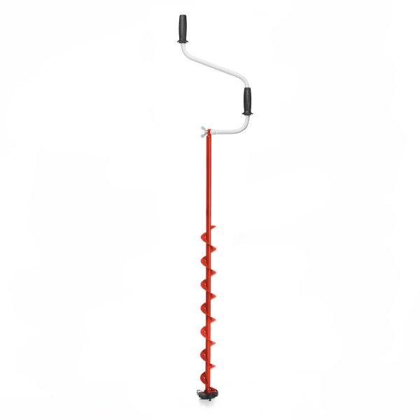 Ледобур ЛР-080 Спорт левое вращение, цельнотянутый шнек (LS-80LD-1) Тонар