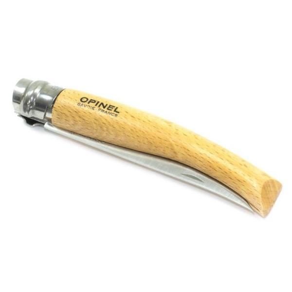 Нож складной филейный Opinel №10 VRI Folding Slim Beechwood