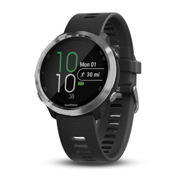 Спортивные часы Garmin Forerunner 645 с черным ремешком