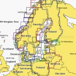 Карта Navionics GRAN I. - OEREGRUND