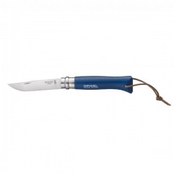 Нож складной Opinel Trekking №8 VRI Colored Tradition Blue с темляком 