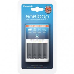 ЗУ PANASONIC eneloop BQ-CC55E Smart&Quick Charger для 1-4 AAA/AA, LED индикация