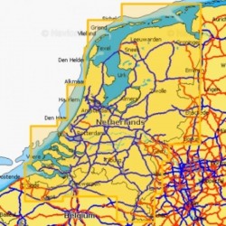 Карта Navionics IJMUIDEN-LAUWERSMEER