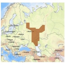 Карт. картридж C-Map 4D RS-D237.xx VOLGA: CHEREPOVETS - ASTRAKHAN' AND KAMA