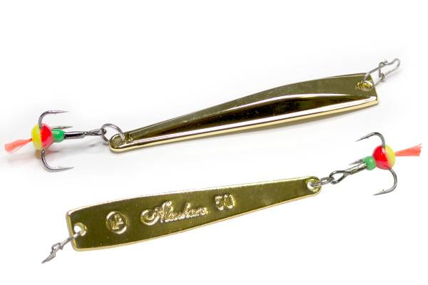 Блесна вертикальная ECOPRO Alaskan (8см, 14,5гр, G)