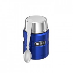 Термос из нерж. стали THERMOS c ложкой sk3000-bl 0.47l
