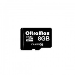 Карта памяти 8GB microSDHC Class10 OLTRAMAX с адаптером