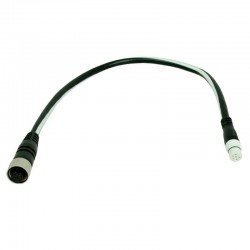 Elbow Spur Cable to DeviceNet Socket 1m