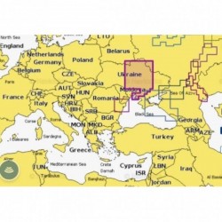 Карта Navionics AUSTRIA VLTAVA and LABE RIVERS
