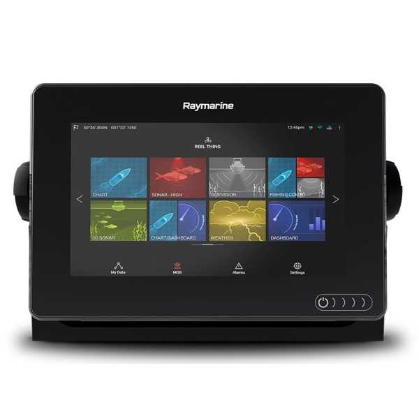 Эхолот-картплоттер Raymarine AXIOM 7 RV с датчиком RV-100
