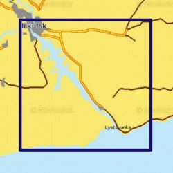 Карта Navionics Irkutskoe reservoir 2GB