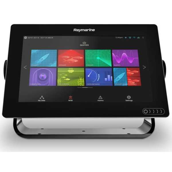 Эхолот-картплоттер Raymarine AXIOM 9 RV с датчиком CPT-100DVS