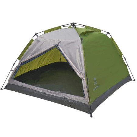 Автоматическая палатка Jungle Camp Easy Tent 3 зеленый/серый