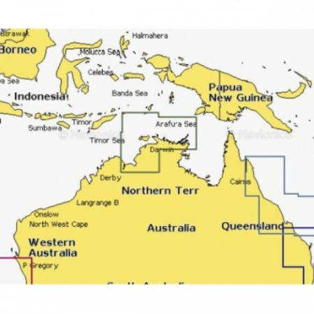 Карта Navionics NOTHERN AUSTRALIA