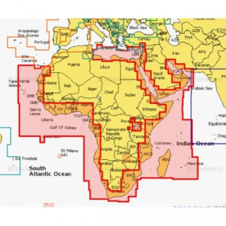 Карта Navionics AFRICA & M.EAST 30XG/CF