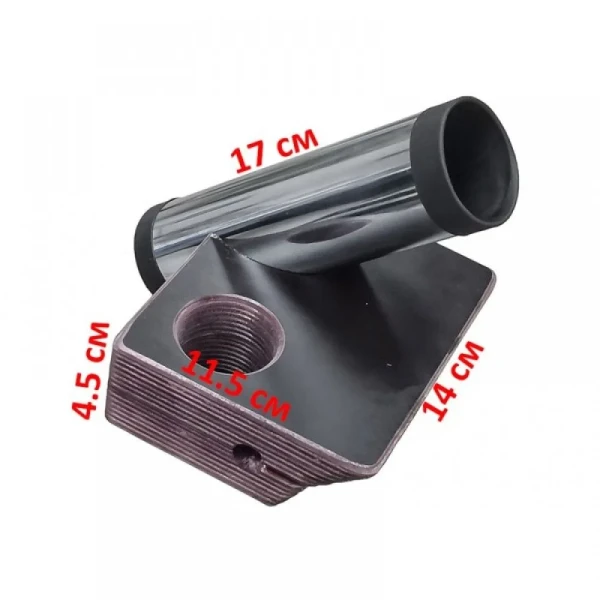 Крепежный блок УКБ-4 труба хромированнаяØ50 мм