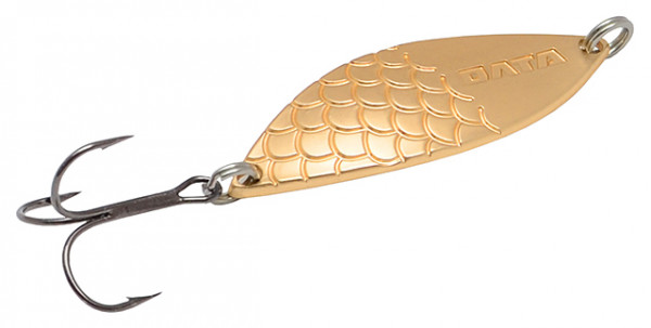 Блесна колеблющаяся "БРИЗ" Олта (матовое золото, 8г)