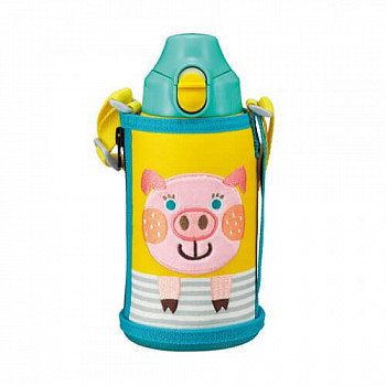 Термос детский Tiger MBR-T06G Pig 0,6 л (свинка), шт