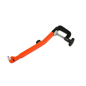 Держатель датчика эхолота "Эхолот 35", изогнутый с болтом, НДНД