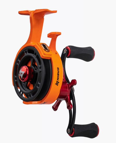 Катушка зимняя Nisus Maverick LH (N-FCK60-О-L оранжевая)