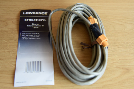 Удлинитель ETHEXT-25YL Ethernet cable 25 FT (127-30) (уценка)