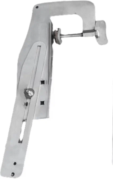 Струбцина крепления датчика эхолота для лодок ПВХ с НДНД