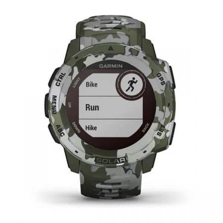 Защищенные GPS-часы Garmin Instinct Solar, цвет Lichen Camo  (010-02293-06)