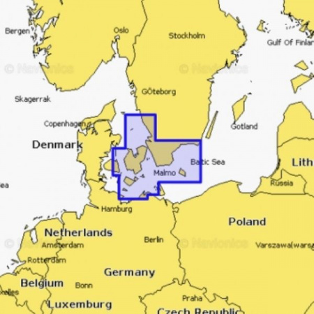 Карта Navionics SWEDEN SOUTH