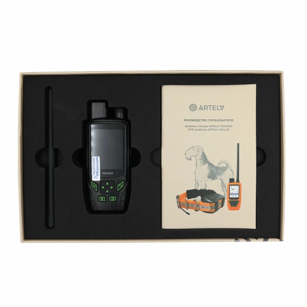 Навигатор с ошейником  GPS-сет ARTELV TRACKER 2W