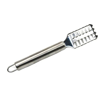 Рыбочистка 20 см, 30 зубьев, круглая ручка с петлей/600/