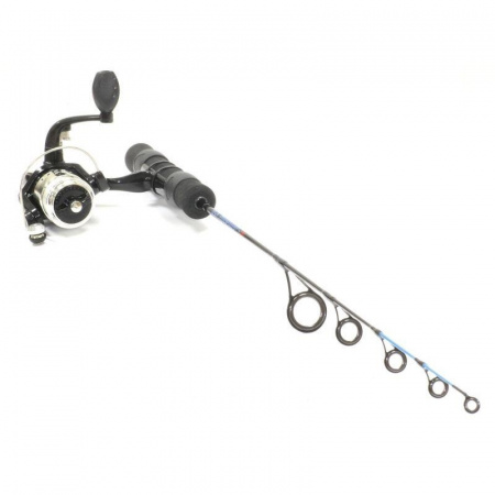 Зимняя удочка RAPALA Ice Breaker c безынерционной катушкой и намотанной леской Sufix (IBR24SPMH)