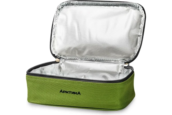 Термосумка Арктика (2 л.) с контейнерами, зеленая