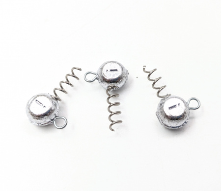 Груз IVVA "Big pike (Штопор)" (6гр (1уп -3шт) Ø проволоки-0,8мм)