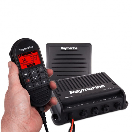 Ray 90 VHF Black Box (inc wired handset, passive speaker and cable)