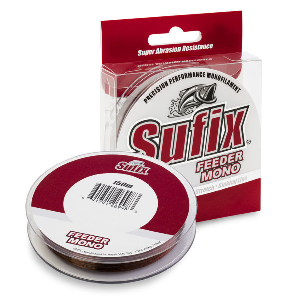 Леска Sufix Feeder mono (красная 150м 0.23мм 4,4кг DS1XL0230MZB2O)