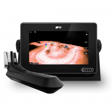 Картплоттер AXIOM+ 7 RV, Multi-function 7" Display with RealVision 3D, 600W Sonar with RV-100