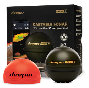 Эхолот беспроводной Deeper Smart Sonar Chirp+ 3.0