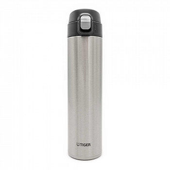 Термокружка Tiger MMJ-A601 Clear Stainless 0,6 л (цвет стальной)