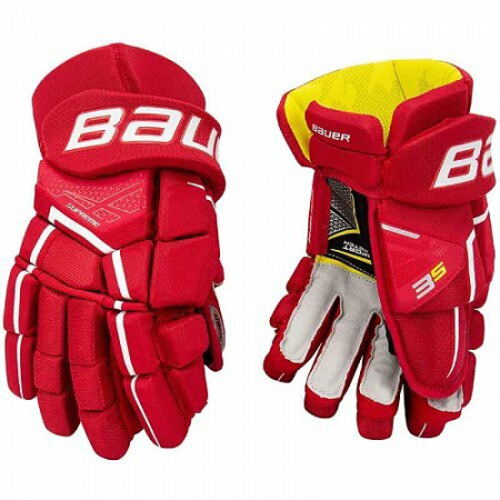 Краги Bauer Supreme 3s (размер 15, цвет красный)