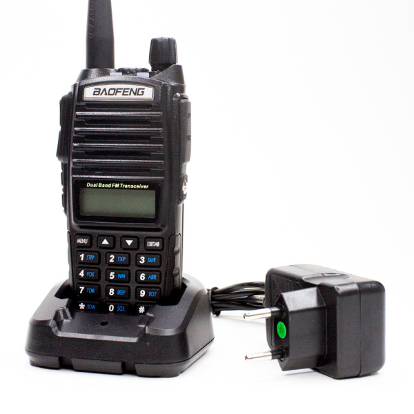 Радиостанция Baofeng UV-82 5w черная (2 реж.)